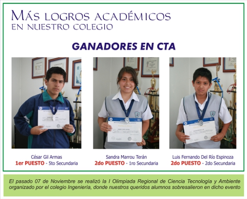 Ganadores en   CTA