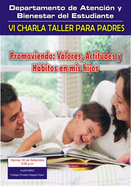 VI CHARLA TALLER PARA PADRES 2011