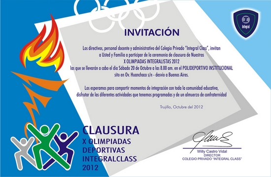 CLAUSURA DE LAS 