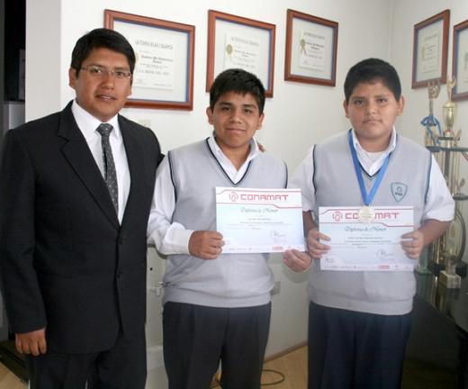 CLASIFICADOS A LA GRAN FINAL DE CONCURSO NACIONAL DE MATEMÁTICA - CONAMAT 