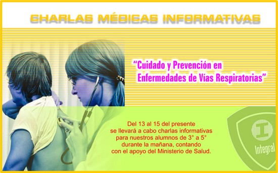  CHARLAS MÉDICAS INFORMATIVAS 