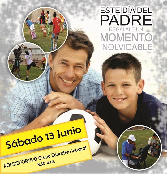  ACTIVIDAD DEPORTIVA POR EL DIA DEL PADRE 